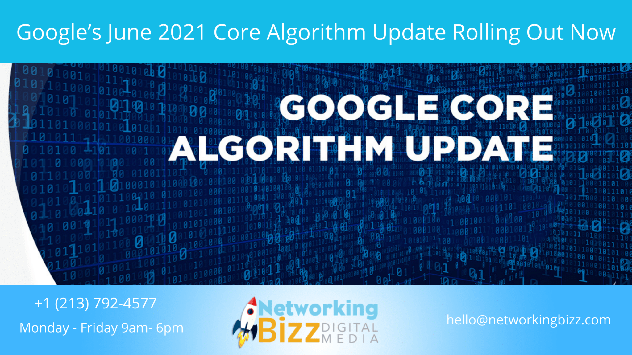 Google’s June 2021 Core Algorithm Update Rolling Out Now