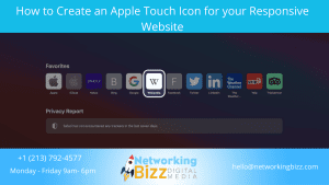 How to Create an Apple Touch Icon for your Responsive Website