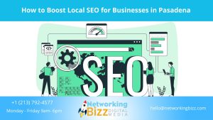 How to Boost Local SEO for Businesses in Pasadena