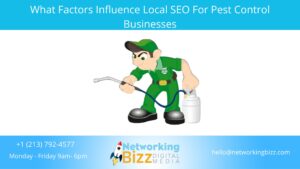 What Factors Influence Local SEO For Pest Control Businesses