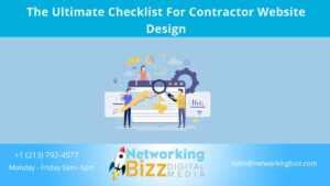The Ultimate Checklist For Contractor Website Design