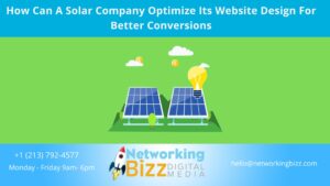 How Can A Solar Company Optimize Its Website Design For Better Conversions